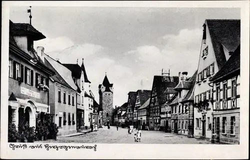 Ak Herzogenaurach in Mittelfranken, Straßenpartie