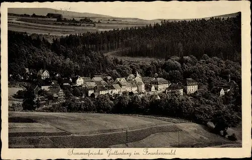 Ak Guttenberg im Frankenwald, Ort mit Umgebung