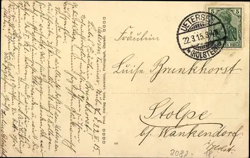 Ak Uetersen in Holstein, Kgl. Seminar