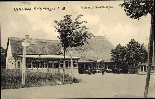 Ak Ostseebad Boltenhagen, Restaurant Eck Westphal