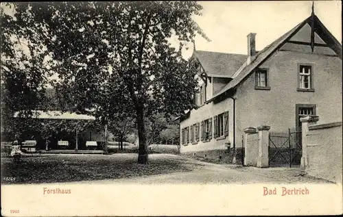 Ak Bad Bertrich an der Mosel Eifel, Forsthaus