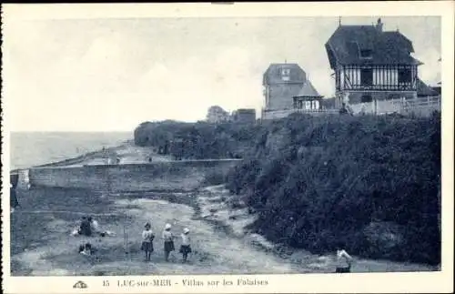 Ak Luc sur Mer Calvados, Villas sur les Falaises