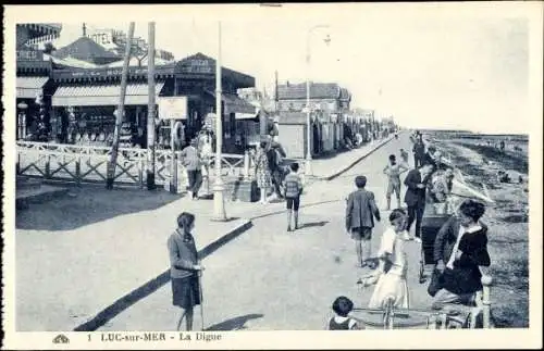 Ak Luc sur Mer Calvados, La Digue