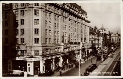 Ak London City England, The Strand