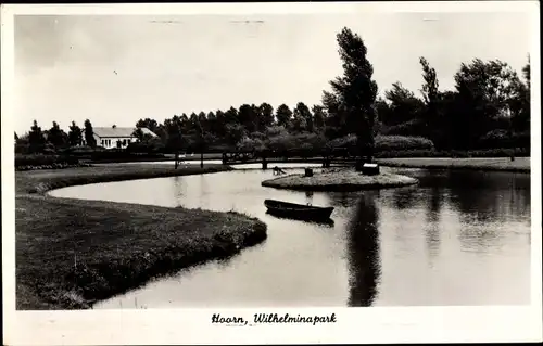 Ak Hoorn Nordholland Niederlande, Wilhelminapark
