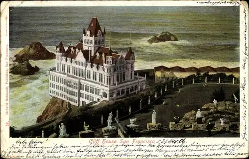 Ak San Francisco Kalifornien USA, Cliff House
