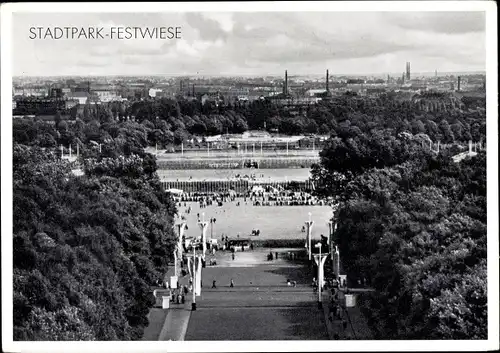 Ak Hamburg Mitte Altstadt, Turnfest 1953, Stadtpark, Festwiese