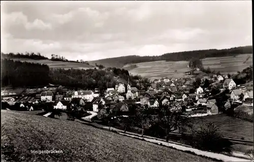 Ak Heigenbrücken im Spessart Unterfranken, Gesamtansicht