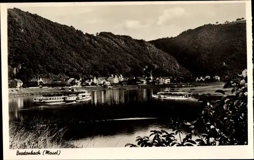 Ak Brodenbach a.d. Mosel, Dampferpartie, Ort