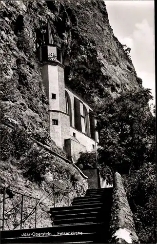 Ak Idar Oberstein an der Nahe, Felsenkirche