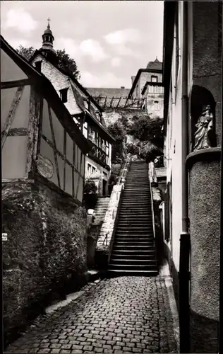 Ak Beilstein an der Mosel, Klostertreppe