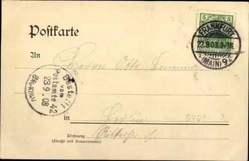 Ak Biebrich am Rhein Wiesbaden, Moosburg