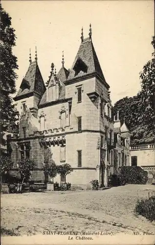 Ak Saint Florent Maine et Loire, Le Chateau