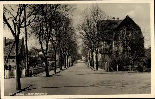 Ak Süderbrarup in Angeln, Bismarckstraße