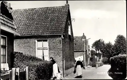 Ak Huizen Nordholland Niederlande, Hulweg