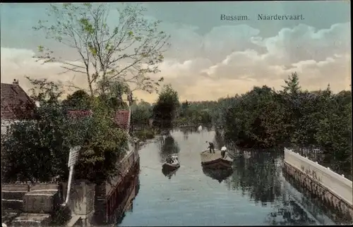 Ak Bussum Nordholland Niederlande, Naardervaart