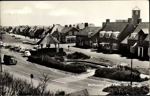 Ak Callantsoog Schagen Nordholland Niederlande, Dorpsplein