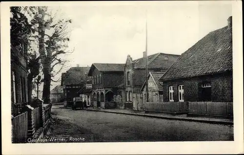 Ak Rosche in Niedersachsen, Gasthaus Werner