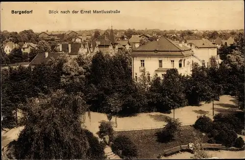 Ak Hamburg Bergedorf, Ernst Mantiusstraße