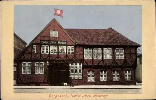 Ak Hamburg Bergedorf, Gasthof Stadt Hamburg