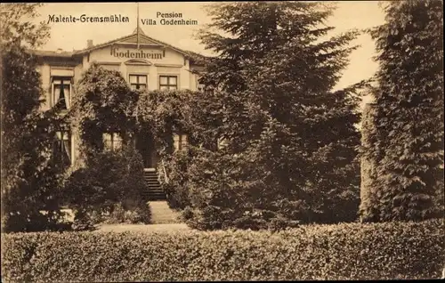 Ak Gremsmühlen Malente in Ostholstein, Pension Villa Godenheim