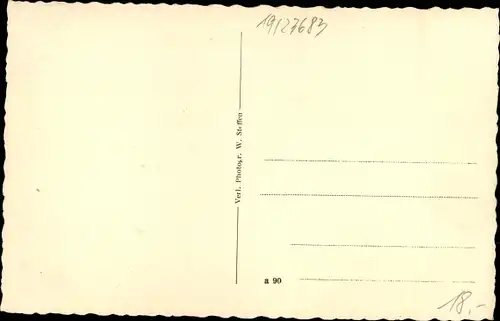 Ak Haffkrug Scharbeutz Ostholstein, Neuer Weg, Neukoppel