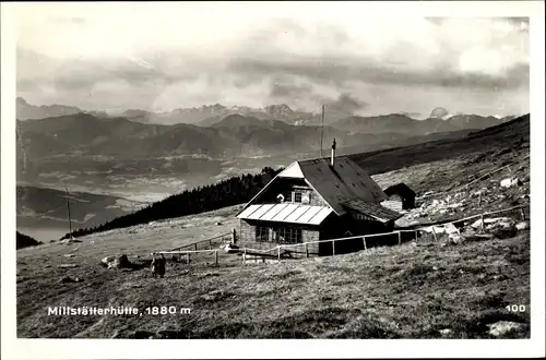 Ak Laubendorf Millstatt am See Kärnten Österreich, Millstätter Hütte