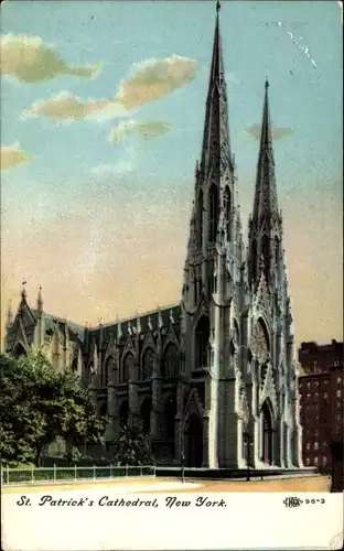 Ak New York City USA, St. Patrick's Cathedral