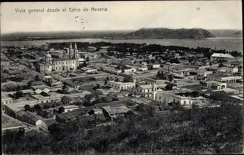 Ak Mazatlan Mexiko, Vista general desde el Cerro de la Neveria