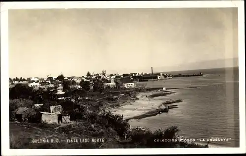 Foto Ak Colonia Uruguay, Vista Lado Norte