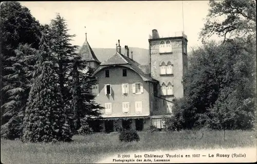 Ak Rolle Kanton Waadt, Chateau le Rosey