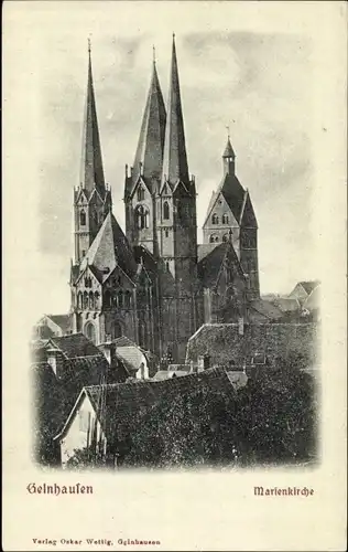 Ak Gelnhausen in Hessen, Marienkirche