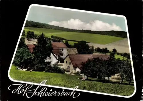 Ak Fränkisch Crumbach im Odenwald, Hof Schleiersbach