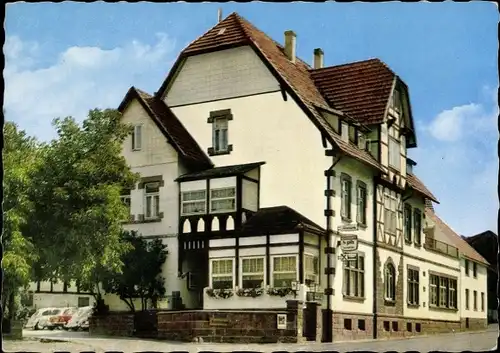 Ak Rühle Bodenwerder an der Weser, Hotel Zum weißen Ross