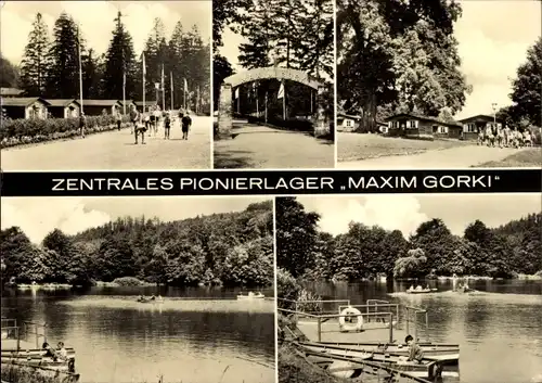 Ak Wilhelmsthal Gerstungen in Thüringen, Zentrales Pionierlager Maxim Gorki