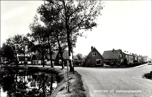 Ak Barsingerhorn Nordholland Niederlande, Straßenpartie, Häuser