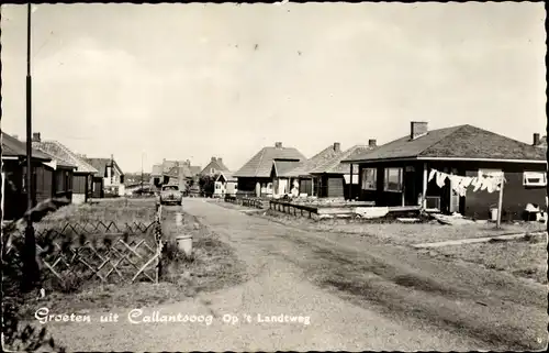 Ak Callantsoog Schagen Nordholland Niederlande, Op 't Landtweg