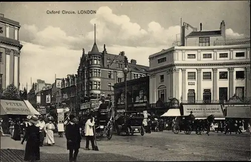 Ak London City England, Oxford Circus