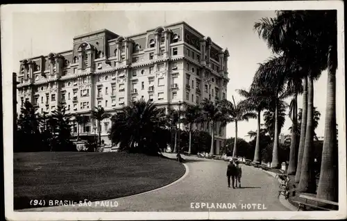 Foto Ak São Paulo Brasilien, Esplanada Hotel