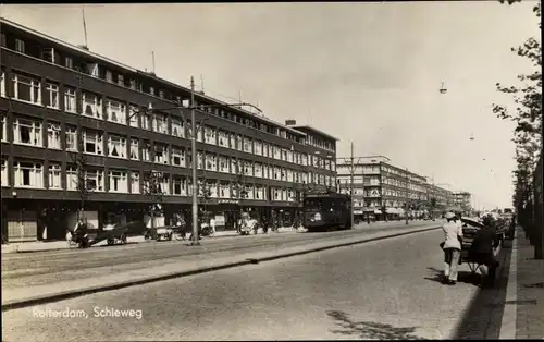 Ak Rotterdam Südholland Niederlande, Schieweg