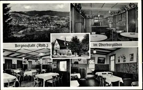 Ak Bergneustadt im Bergischen Land, Hotel Restaurant Feste Neustadt, Innenansicht