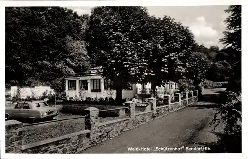 Ak Bendorf am Rhein, Waldhotel Schützenhof