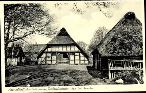 Ak Bad Zwischenahn in Niedersachsen, Ammerländisches Bauernhaus, Freilandmuseum