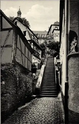 Ak Beilstein an der Mosel, Klostertreppe