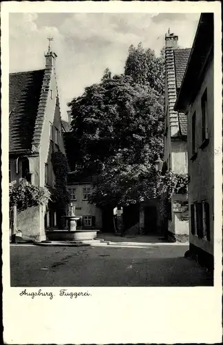 Ak Augsburg in Schwaben, Fuggerei