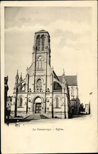 Ak La Pommeraye Maine et Loire, L'Eglise