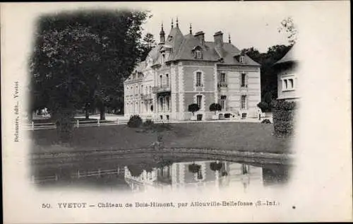 Ak Yvetot Seine Maritime, Chateau de Bois Himont