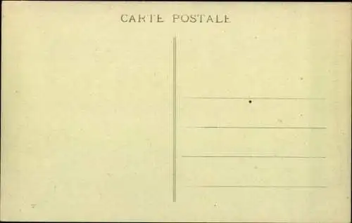 Ak Saint Quentin Aisne, Vie de St. Quentin, Quentin demande l'autorisation de partir por les Gaules