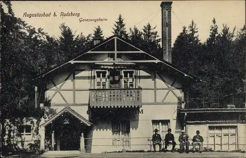 Ak Liegau Augustusbad Radeberg in Sachsen, Genesungsheim