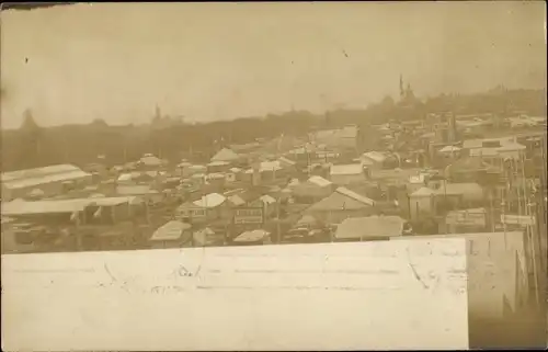 Foto Ak Hamburg Mitte Altstadt, Markt, Festplatz, Teilansicht